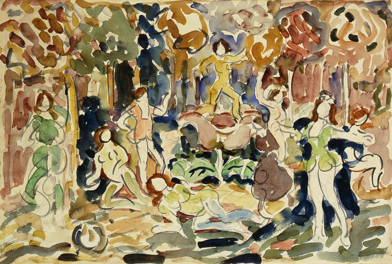 Tanzende Figuren von Maurice Brazil Prendergast