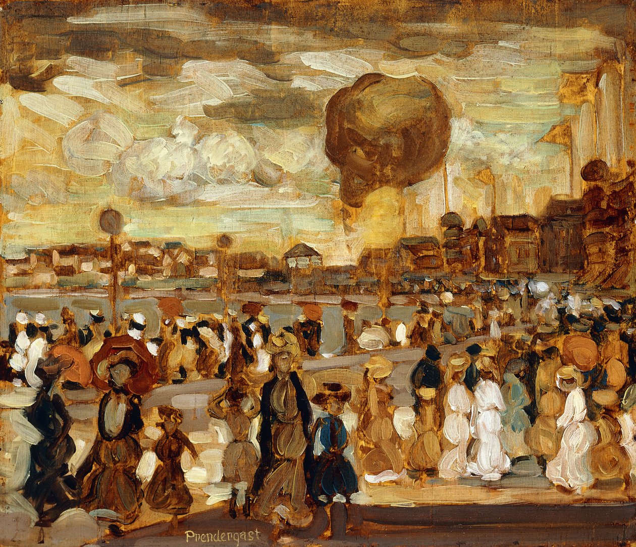 Der Ballon von Maurice Brazil Prendergast