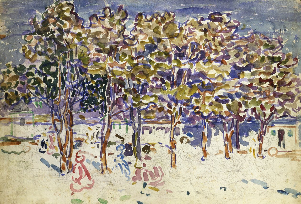 Bäume, 1918 von Maurice Brazil Prendergast