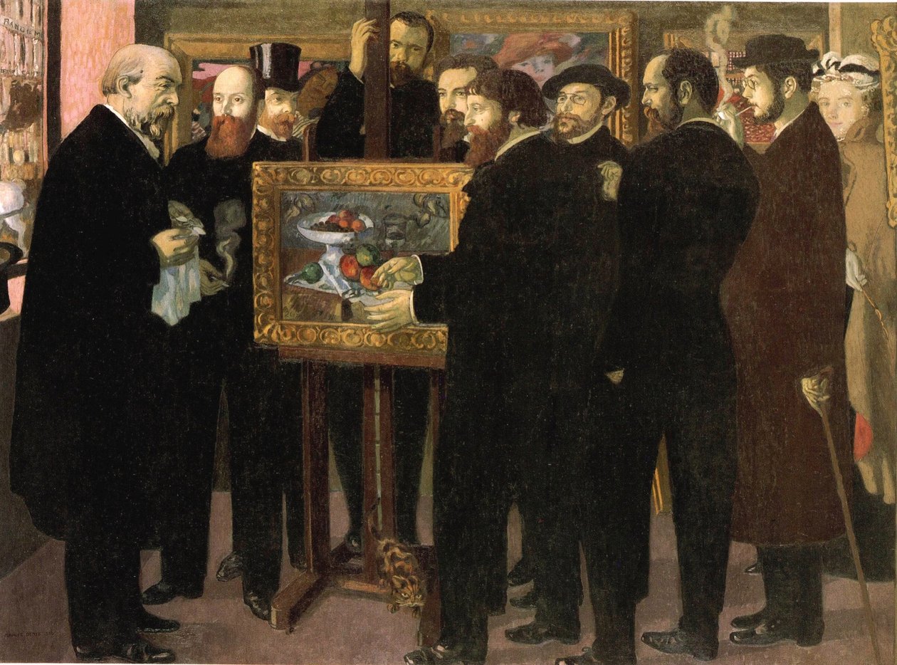 Hommage an Cezanne (1900) von Maurice Denis