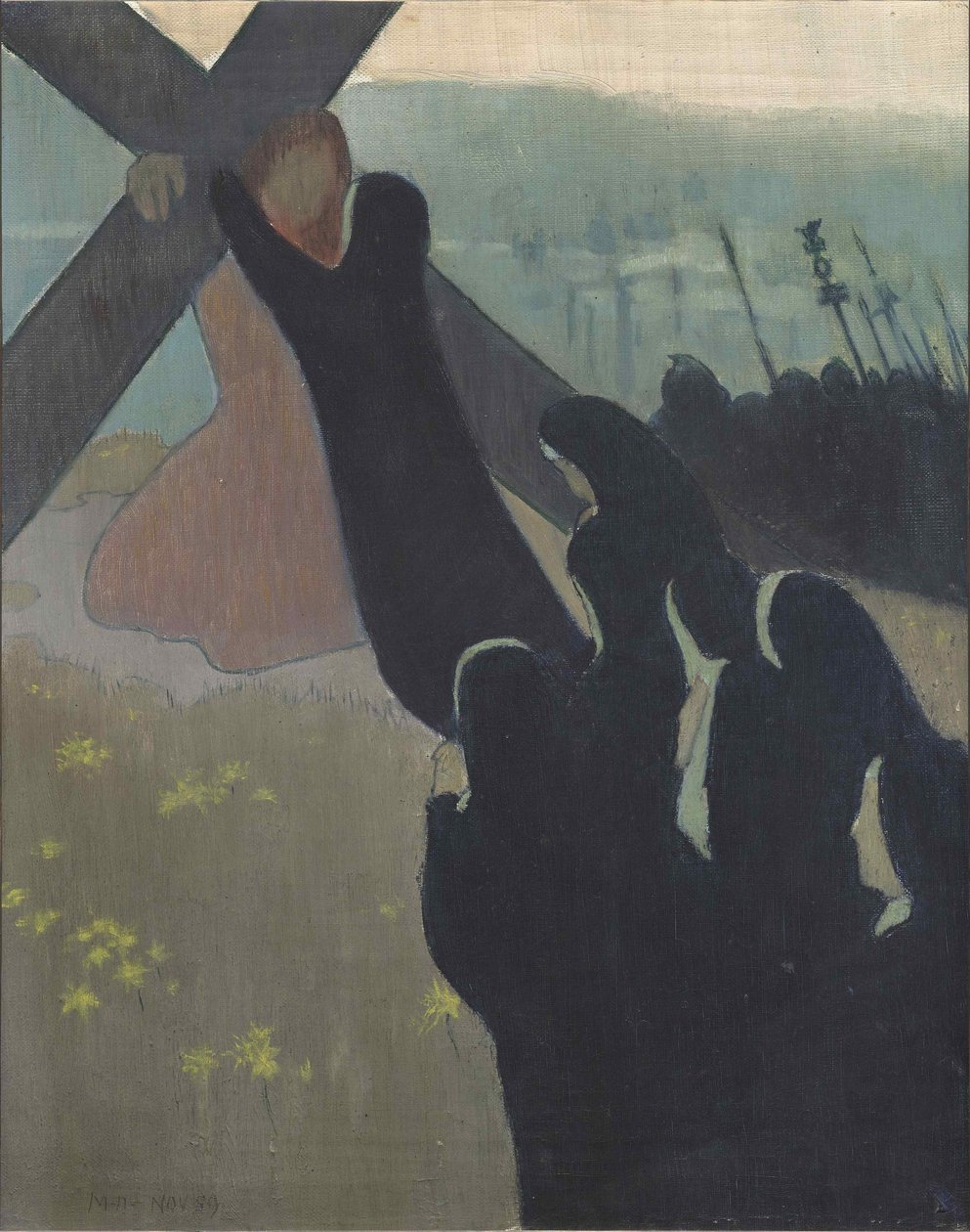 Le Calvaire ou Montée au calvaire, 1889 von Maurice Denis
