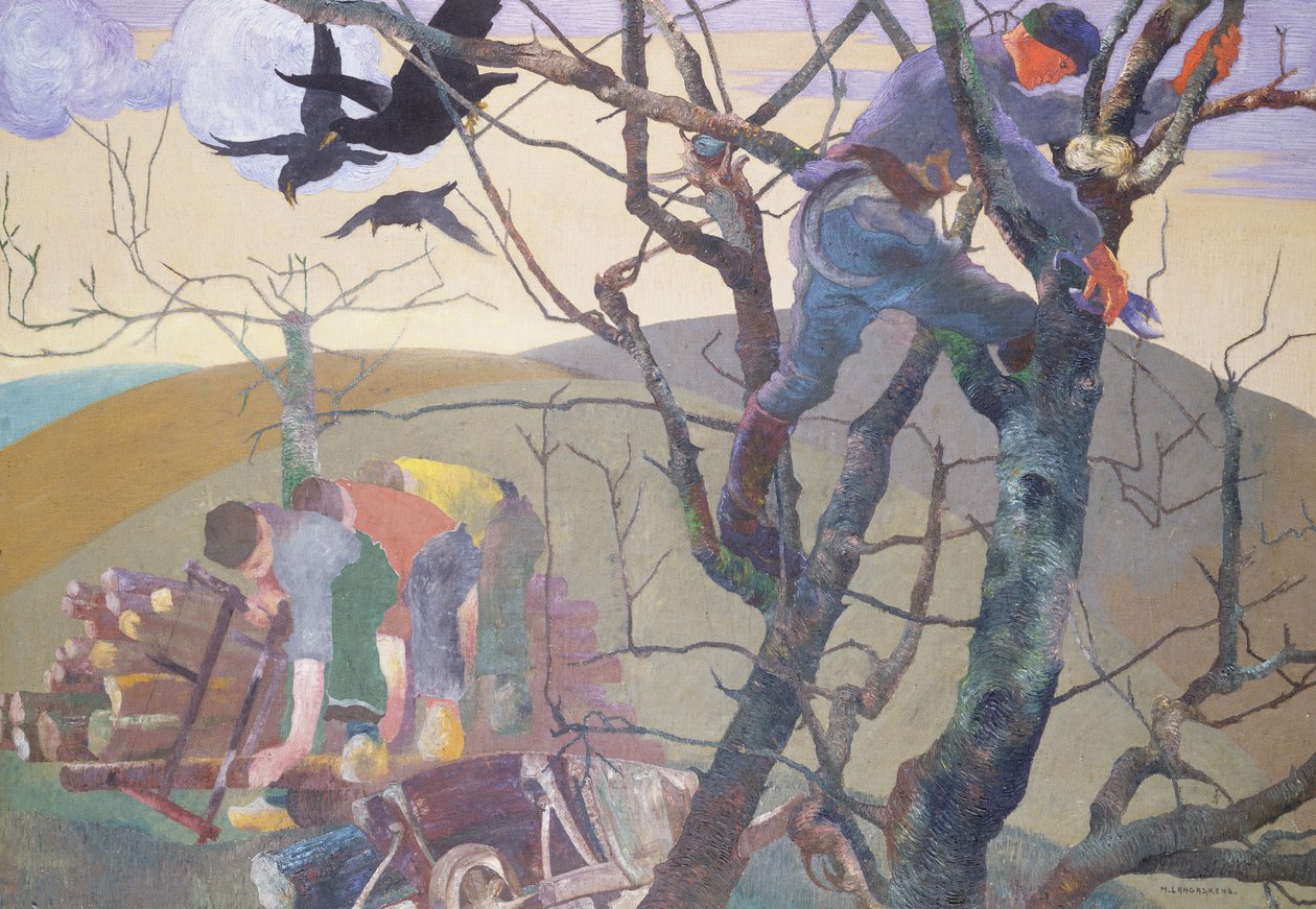 Die Holzsammler von Maurice Langaskens