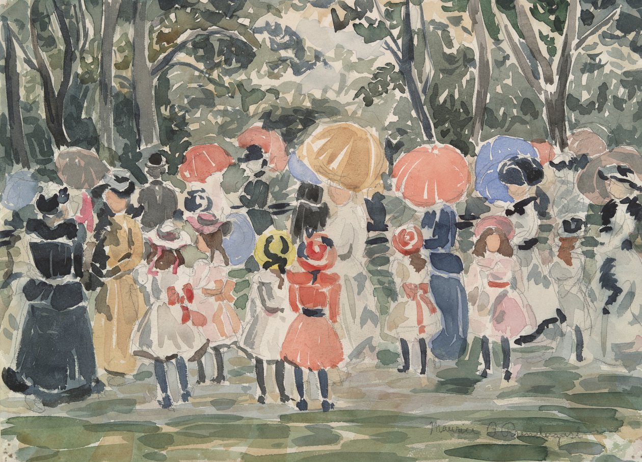 Im Park von Maurice Brazil Prendergast