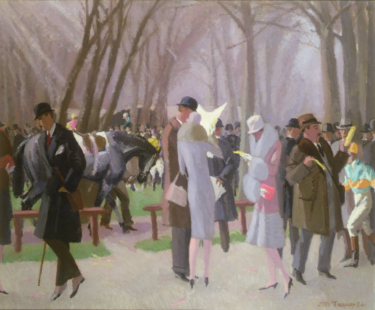 Ein Tag auf der Rennbahn von Maurice Taquoy