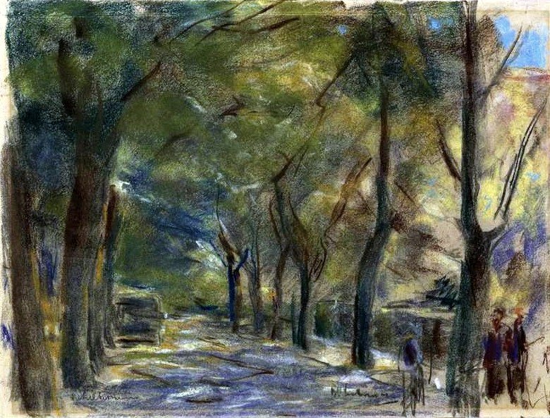 Colomierstraße in Wannsee von Max Liebermann