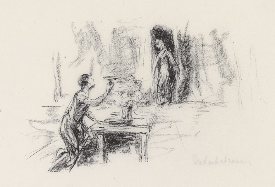 Die Braut von Corinth von Max Liebermann