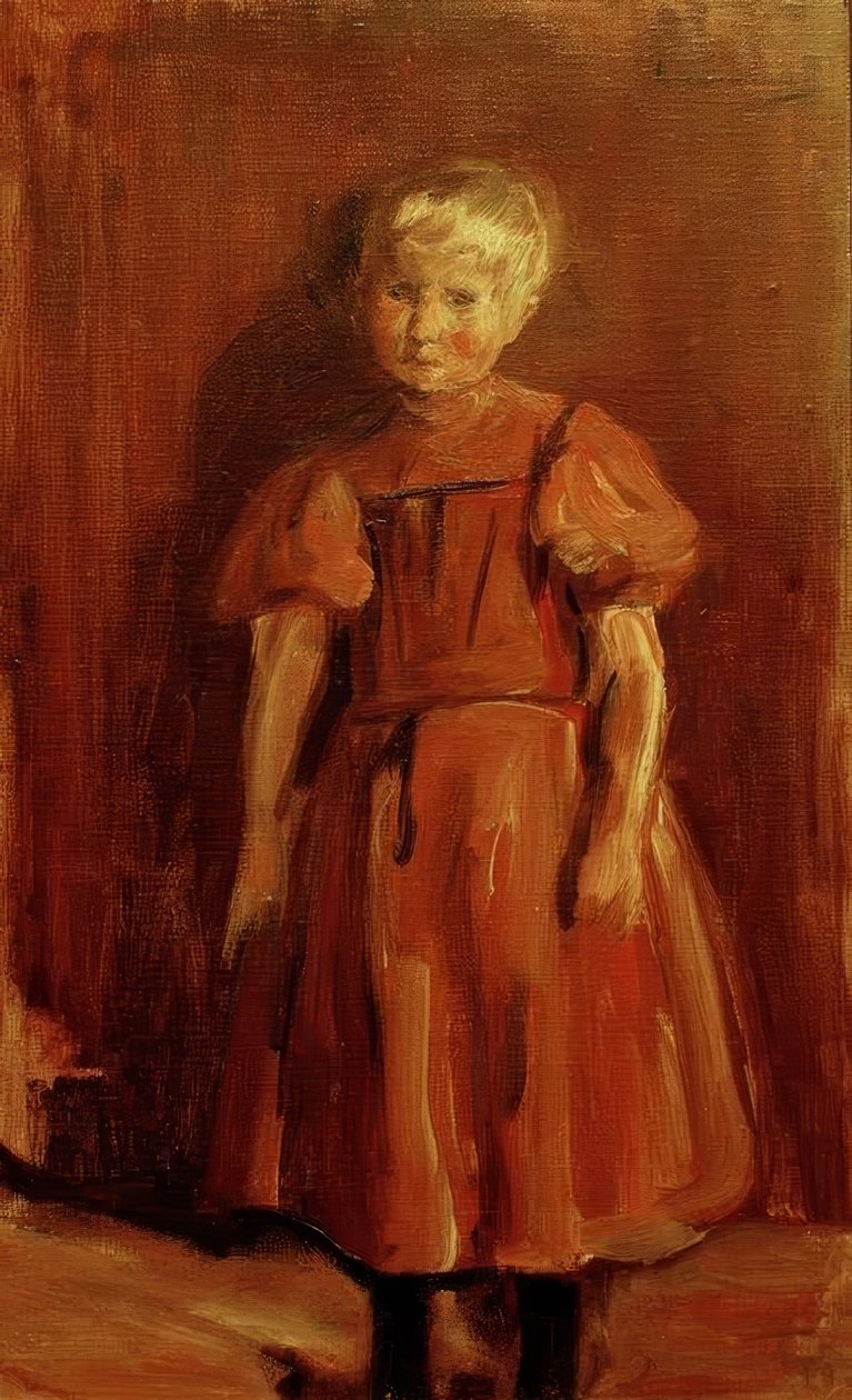 Stehendes Mädchen von Max Liebermann