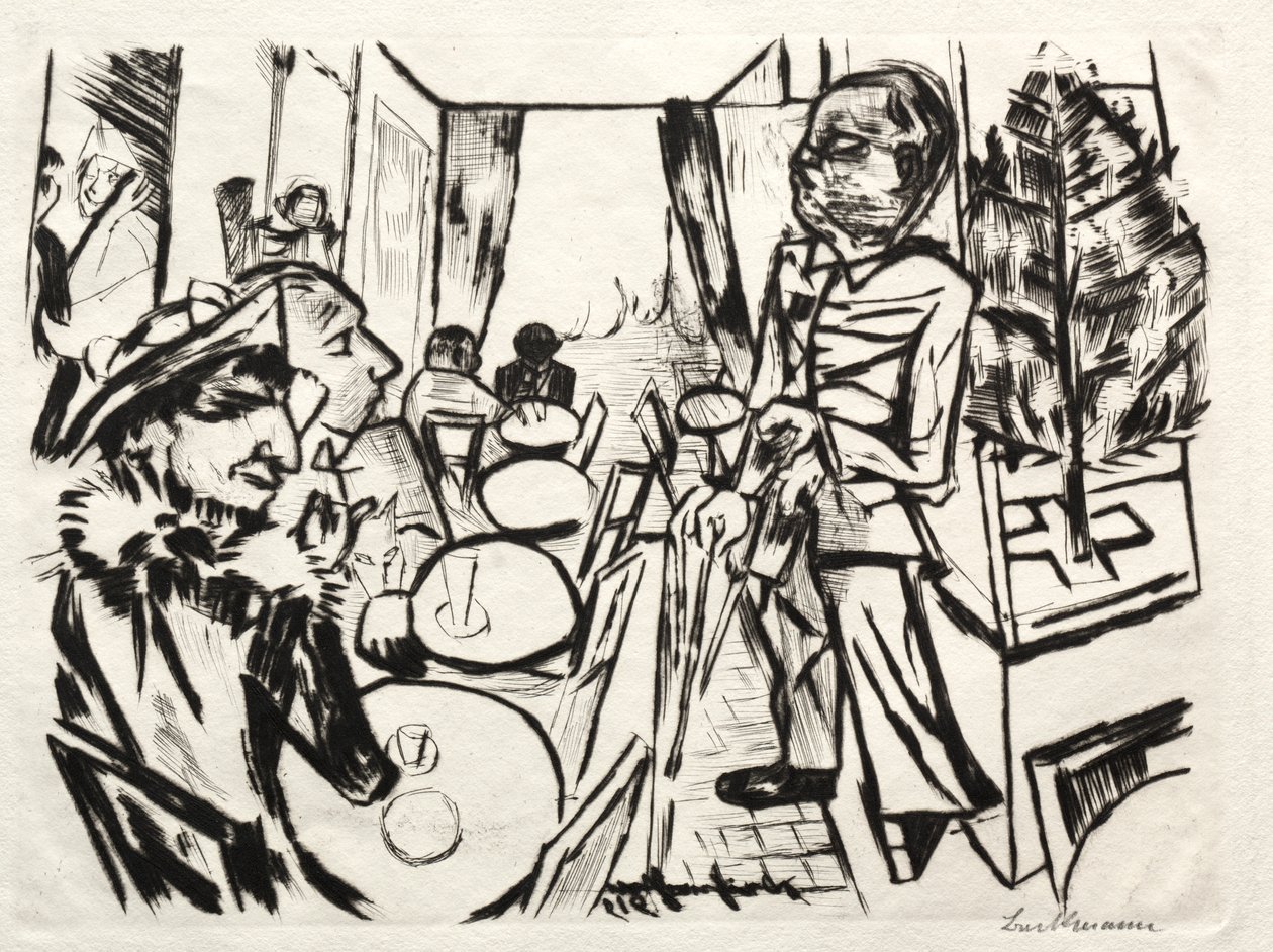 Weihnachten 1919 von Max Beckmann
