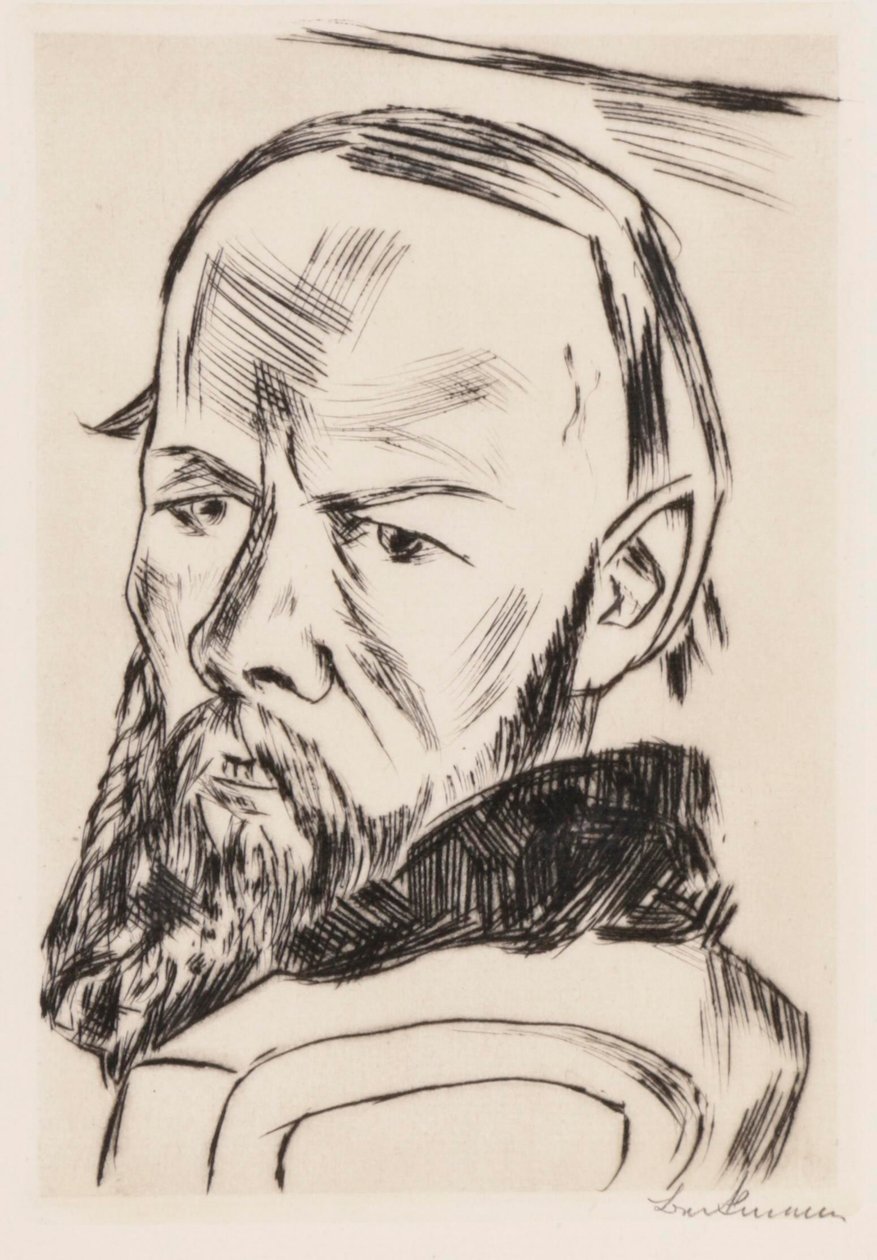 Dostojewski II von Max Beckmann