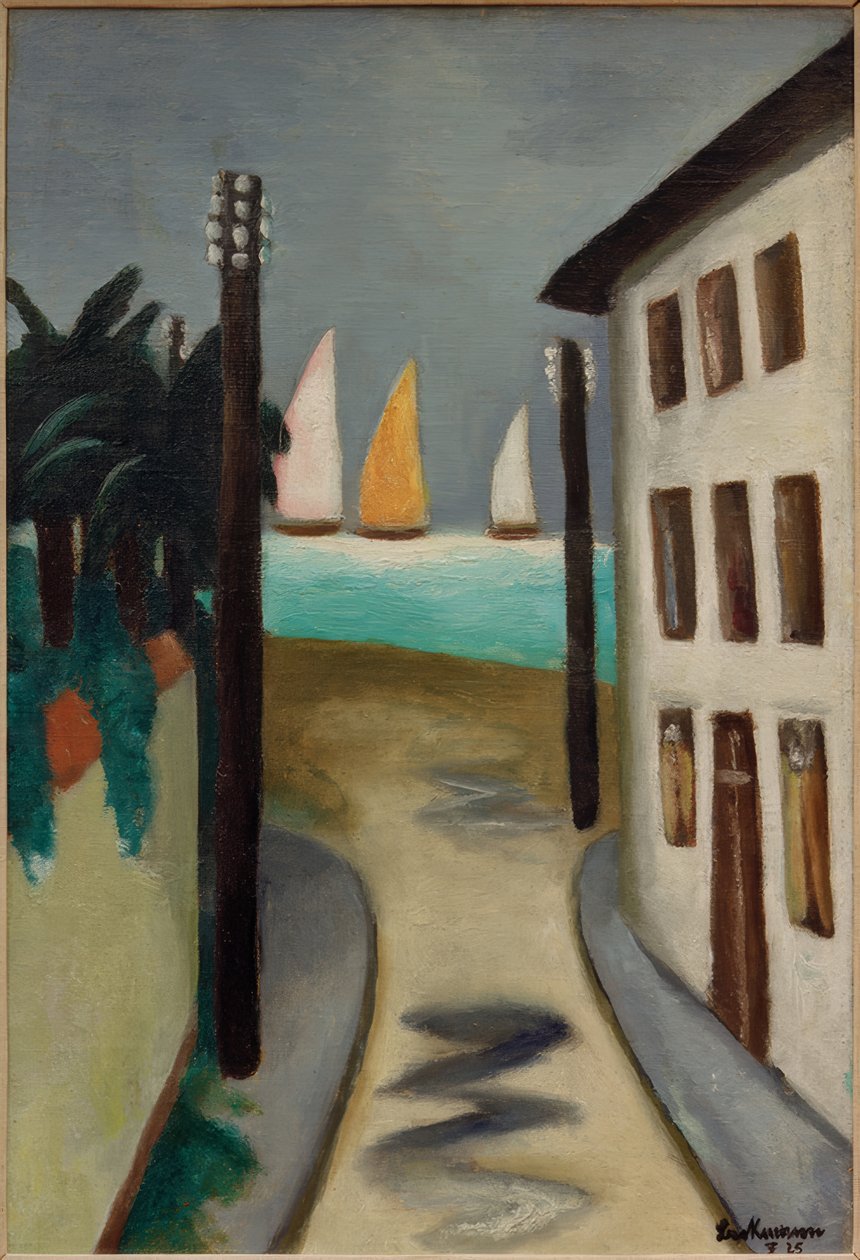 Kleine Landschaft. Viareggio von Max Beckmann