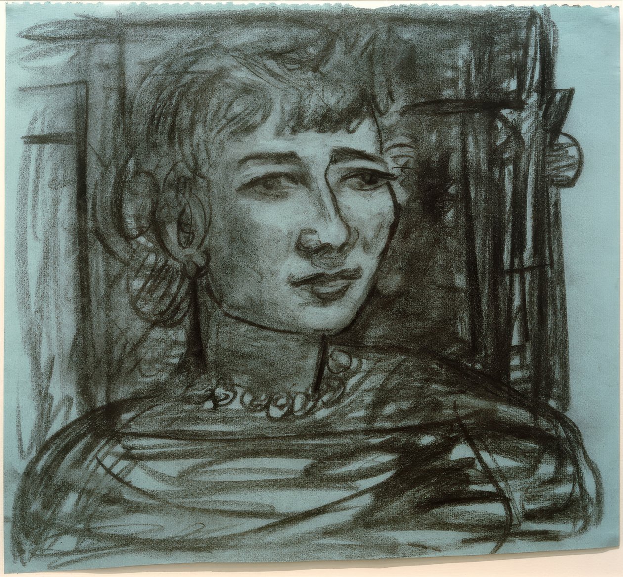 Porträt Frances van Veen von Max Beckmann