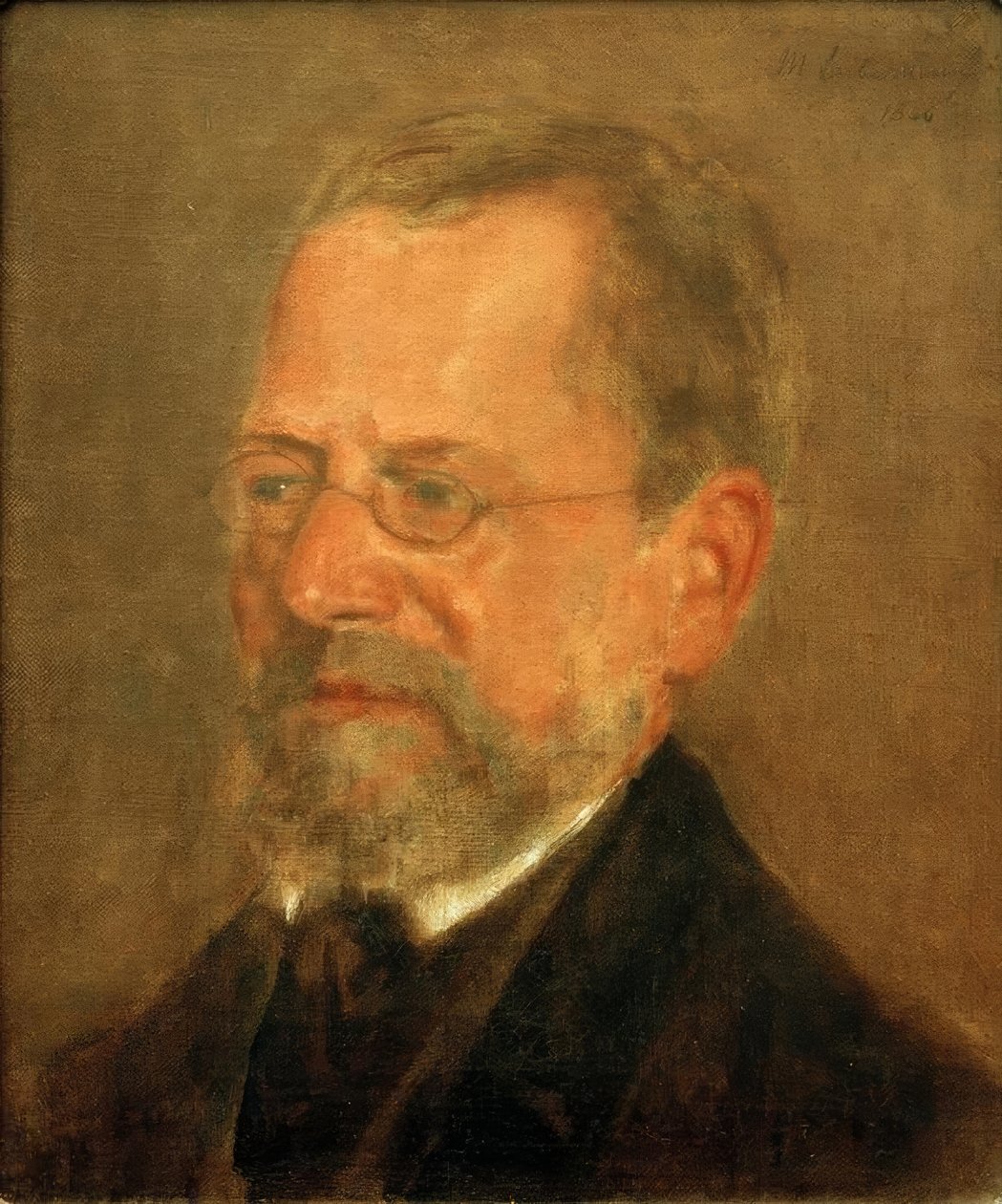 Bildnis des Sprachlehrers Henry von Max Liebermann