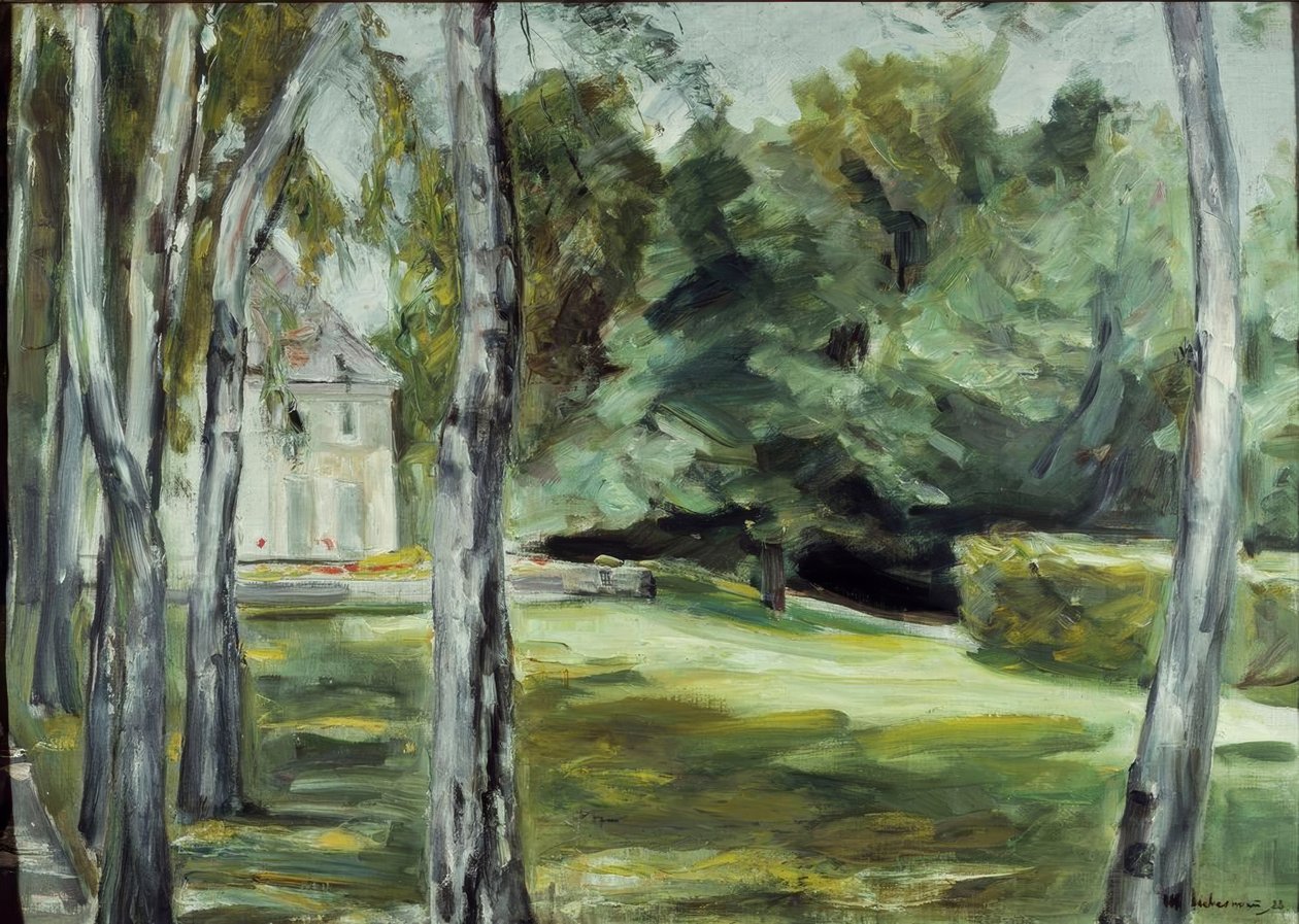 Garten in Wannsee von Max Liebermann