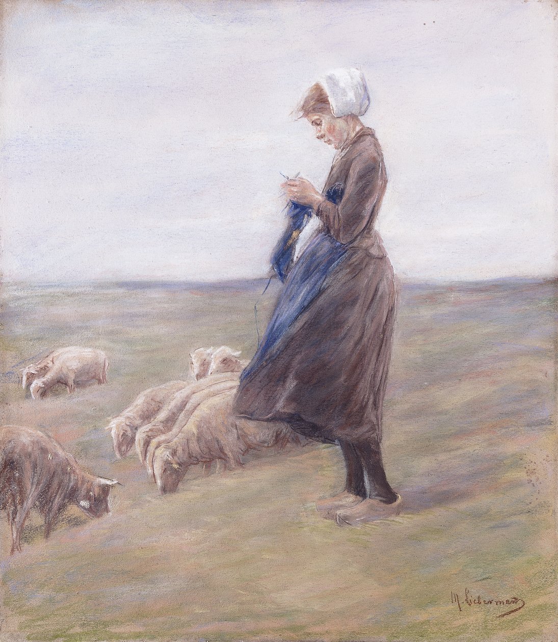 Schäferin von Max Liebermann