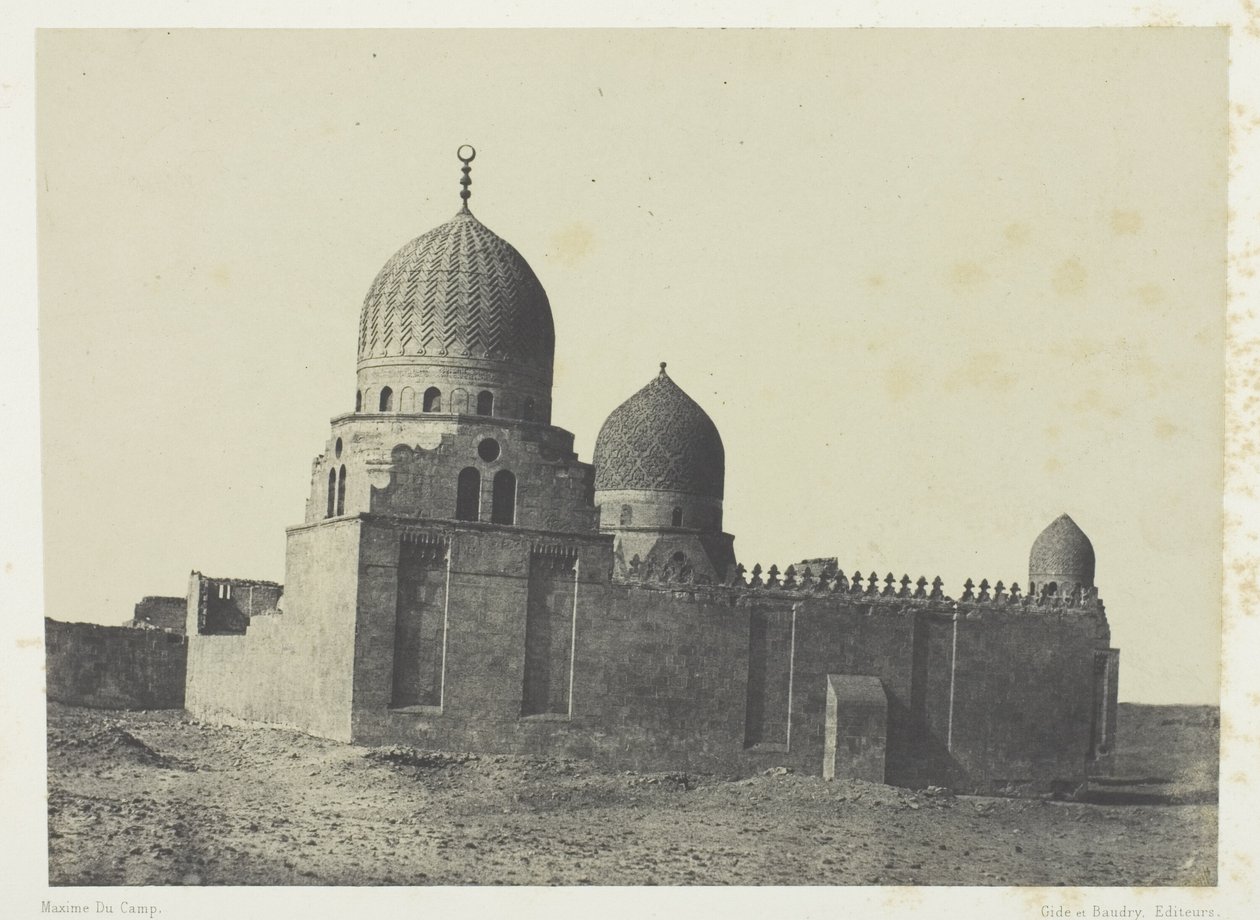 Grabmal der Mamluken-Sultane, Kairo von Maxime Du Camp