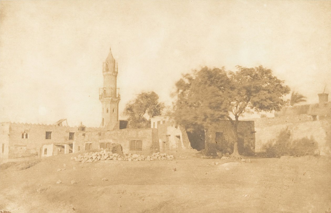 Vue prise à Béni-Souef, 1850 von Maxime Du Camp