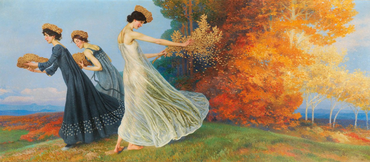 Herbstgold, 1905 von Maximilian Lenz