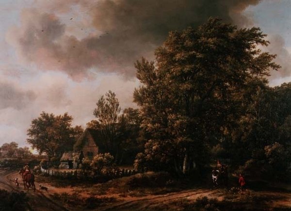 Landschaft von Meindert Hobbema