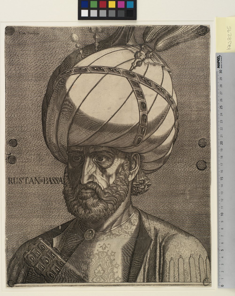 Prinz Ismael, persischer Gesandter von Melchior Lorck