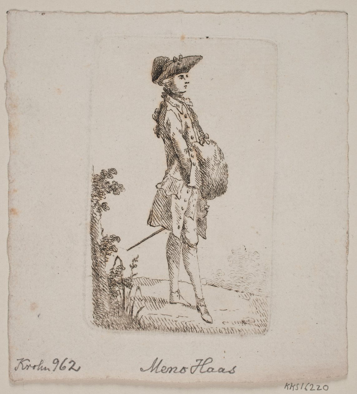 Stehender Mann von Meno Haas