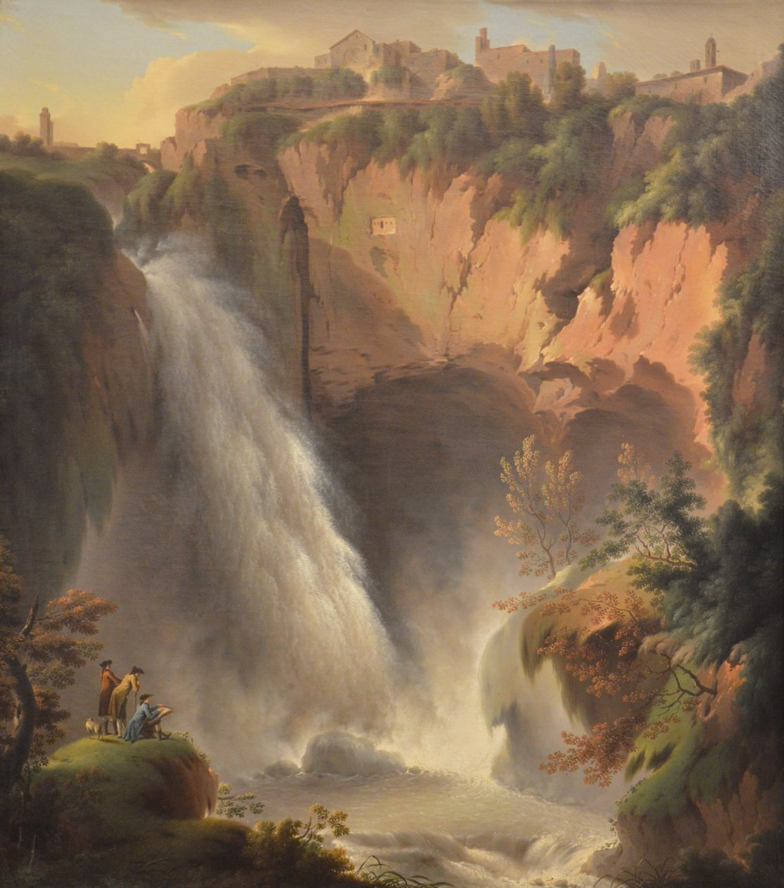 Der Wasserfall von Tivoli von Michael Wutky