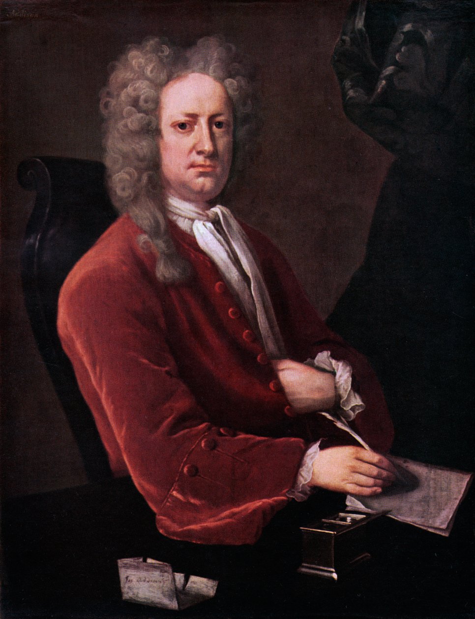 Joseph Addison - Porträt von Michael Dahl