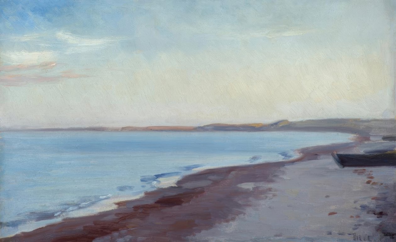 M.P. Ancher, Am Strand in Skagen von Michael Peter Ancher