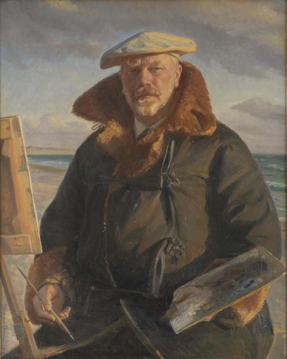 Selbstporträt von Michael Peter Ancher