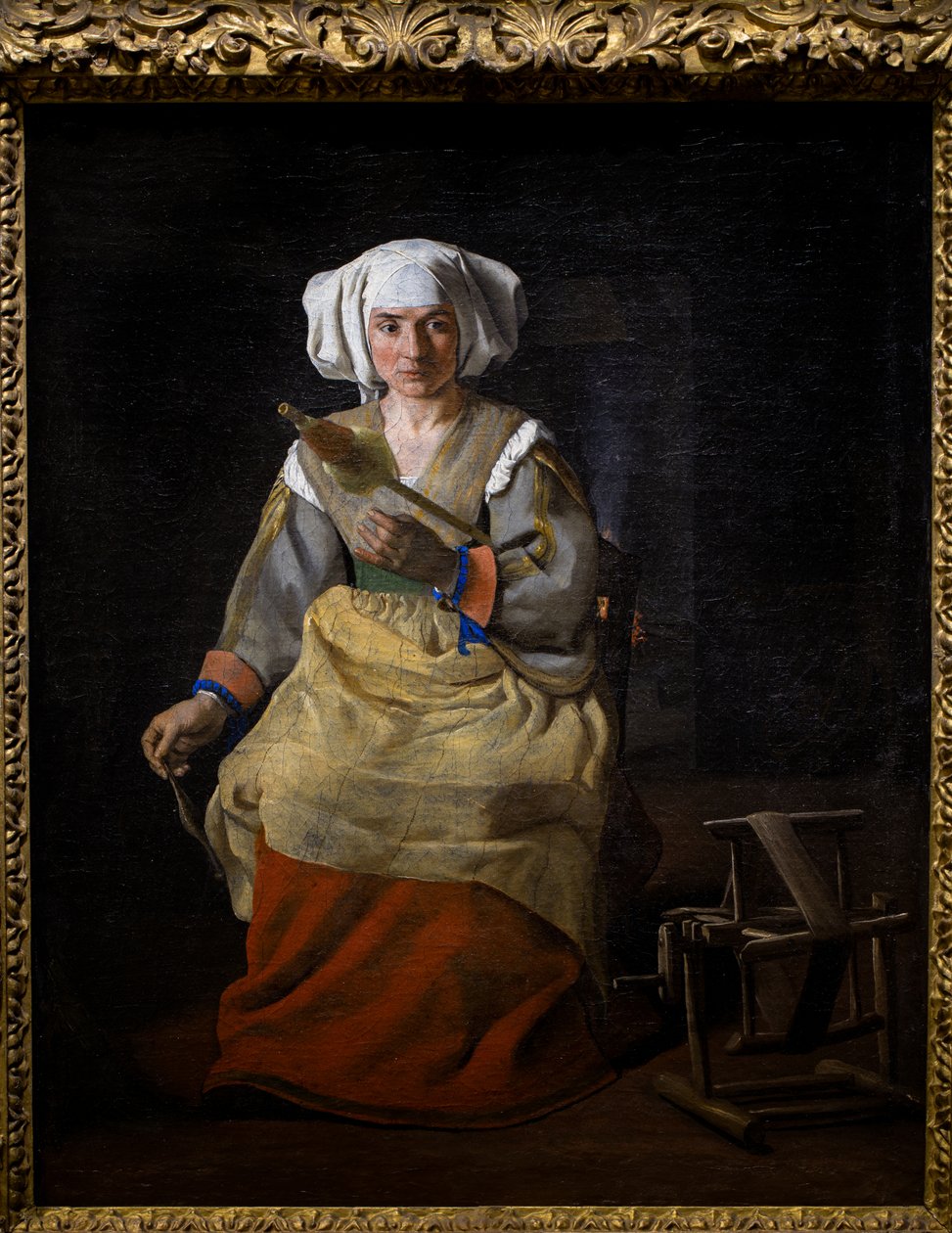 Spinnerin von Michael Sweerts