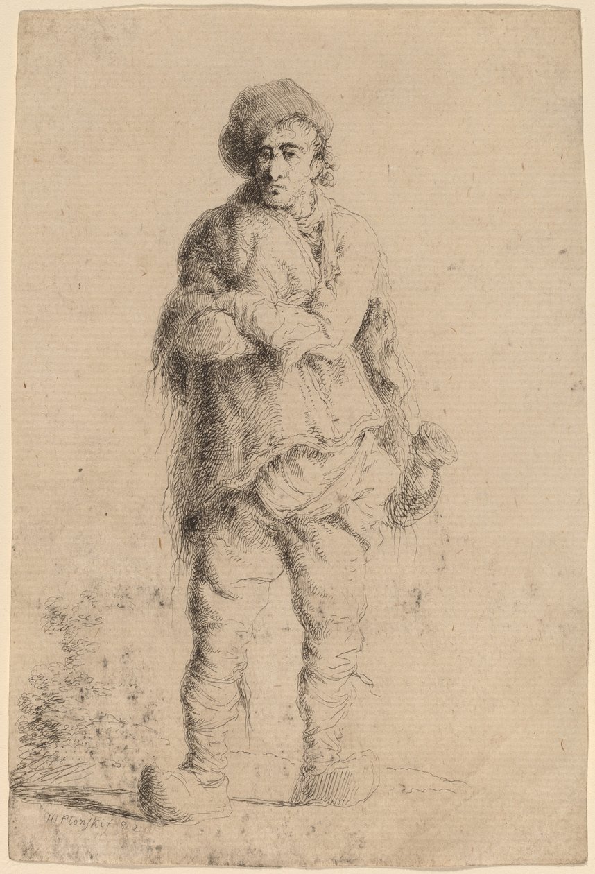 Stehender Bauer von Michal Plónski
