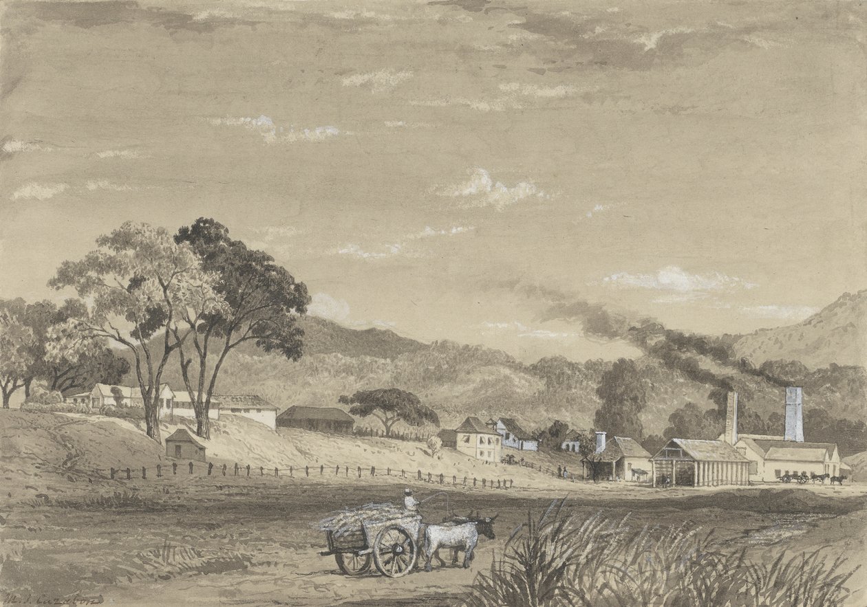 Gartenanwesen, Arouca von Michel Jean Cazabon
