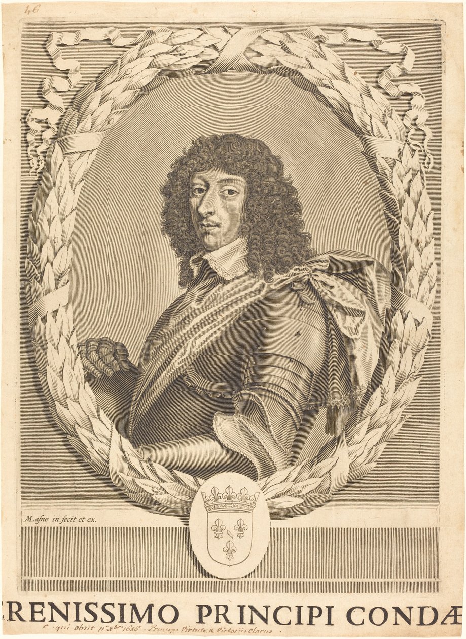 Louis II. de Bourbon von Michel Lasne