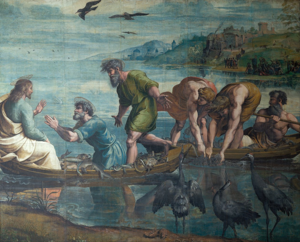 Der wunderbare Fischfang von Michelangelo Buonarroti