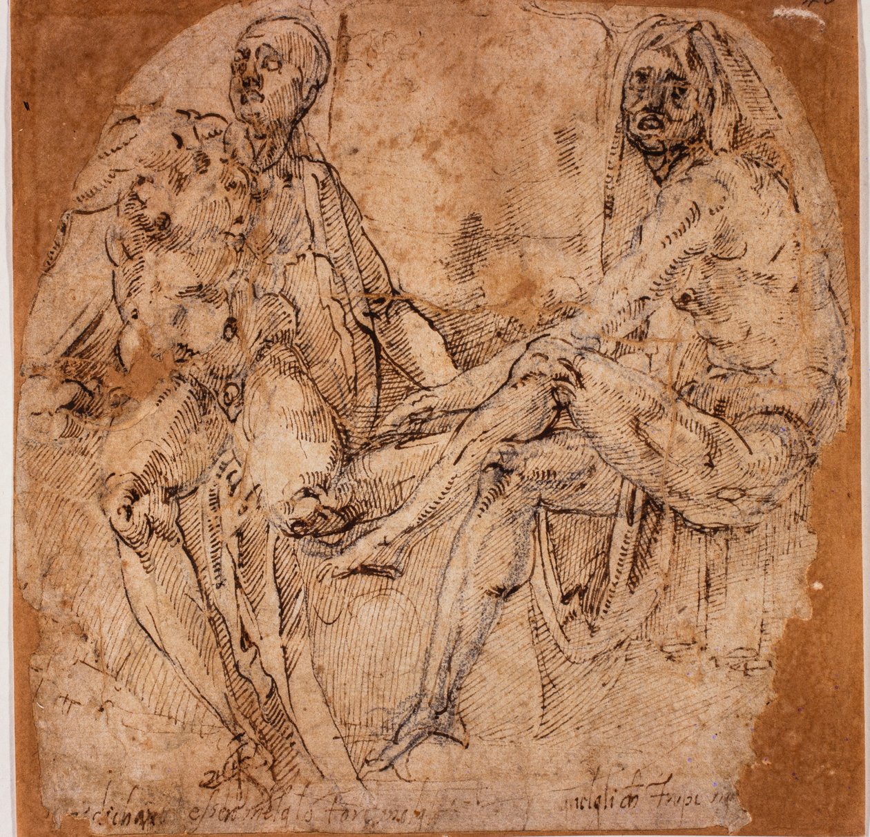 Studien von Akten von Michelangelo (after) Buonarroti
