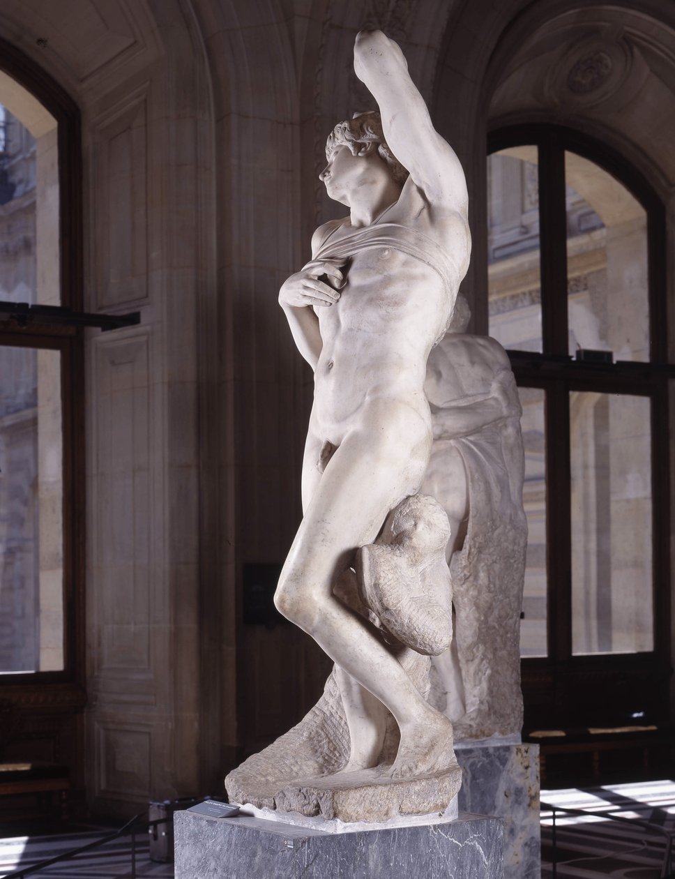 Gefangener, bekannt als Der sterbende Sklave von Michelangelo Buonarroti
