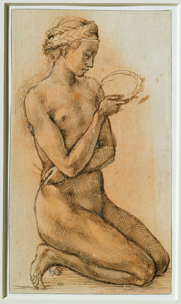 Maria Magdalena betrachtet die Dornenkrone von Michelangelo Buonarroti