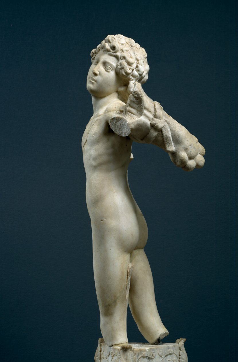 Junger Bogenschütze, ca. 1490 (Marmor) von Michelangelo Buonarroti