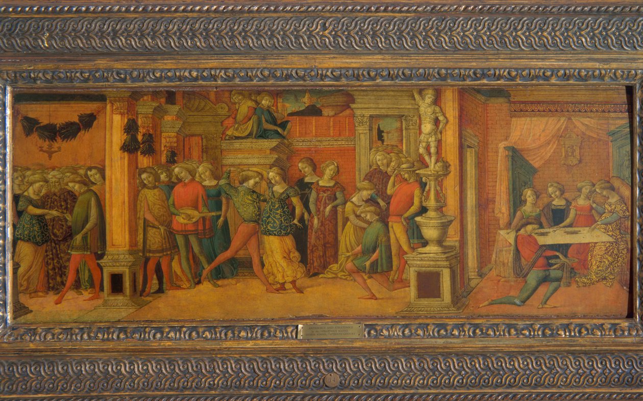 Antiochus und Stratonice, ca. 1470 von Michele Ciampanti