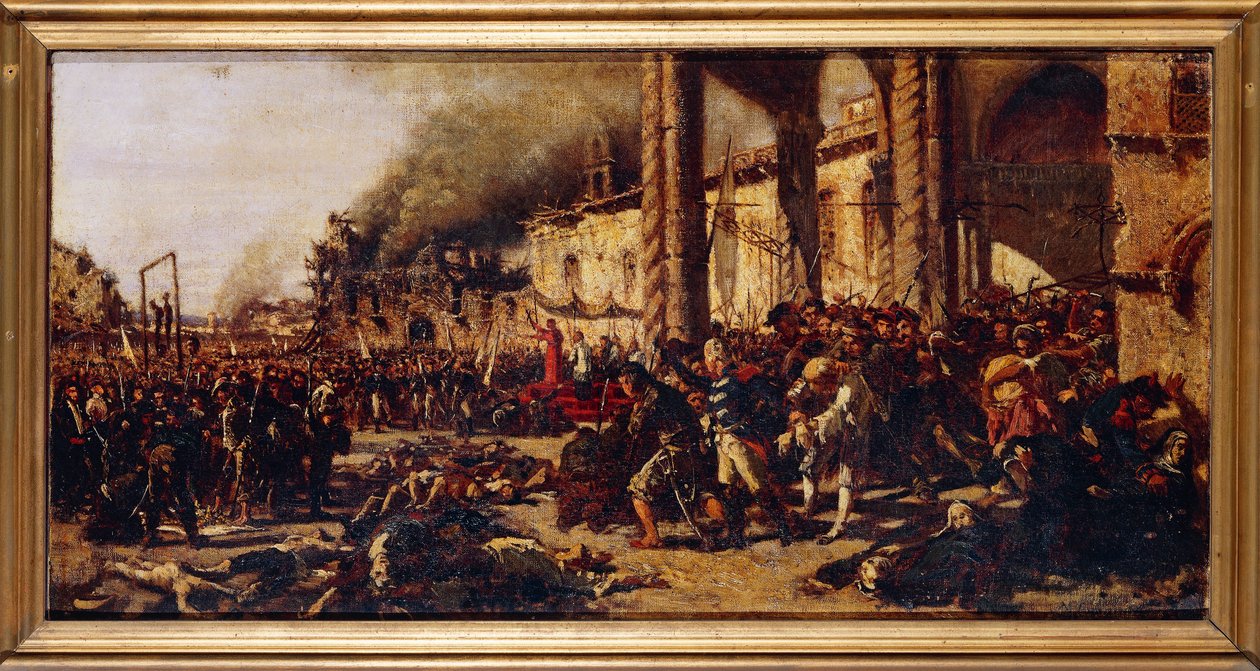 Die Schlachten von Altamura von Michele Cammarano