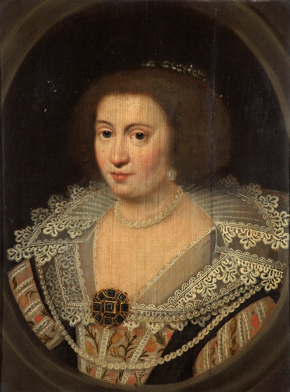 Amalia van Solms, Prinzessin von Oranien, ca. 1629 von Michiel Jansz van Miereveld