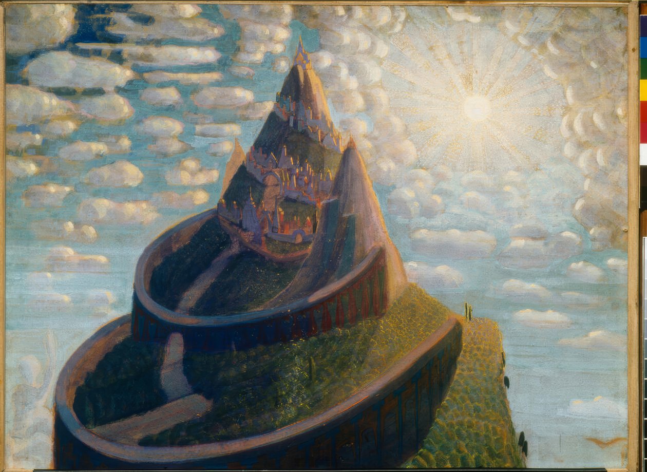 Märchen (Märchenschloss) von Mikalojus Konstantinas Čiurlionis