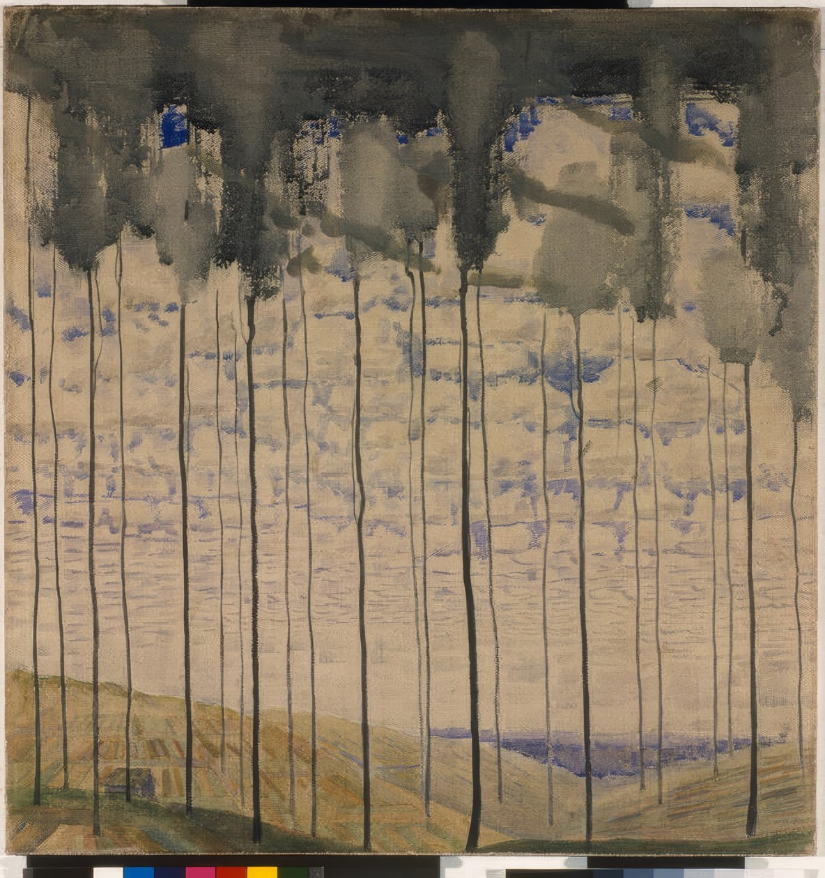 Sommer (II) von Mikalojus Konstantinas Čiurlionis
