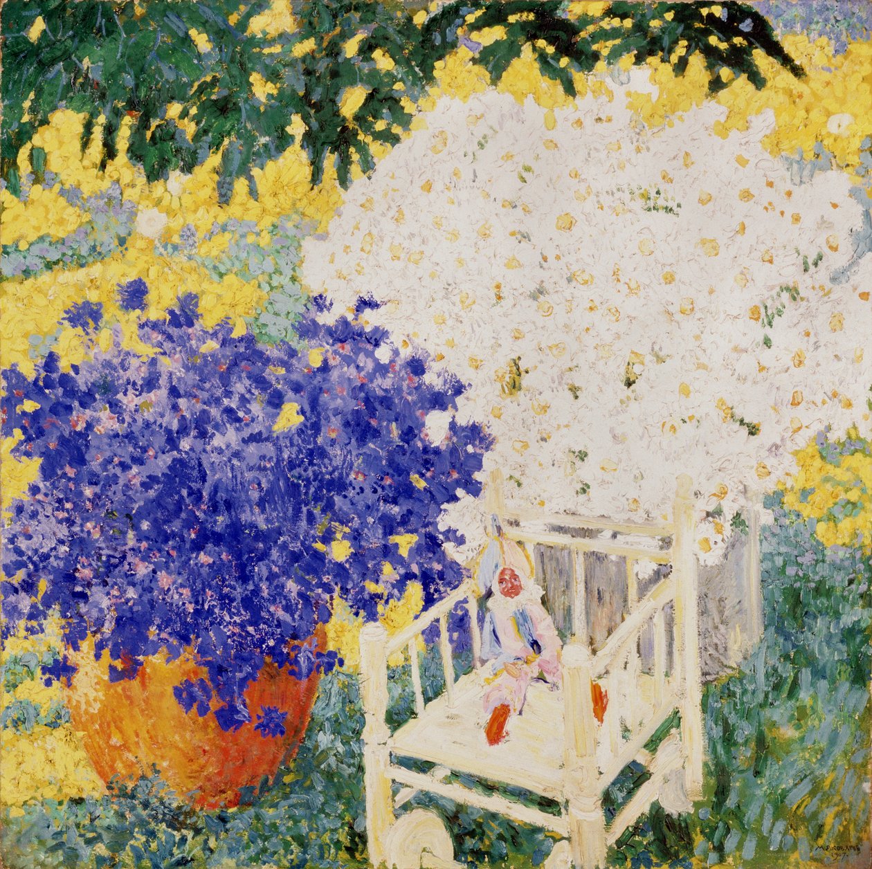 Eine Puppe, 1907 von Mikhail Nikolayevich Yakovlev