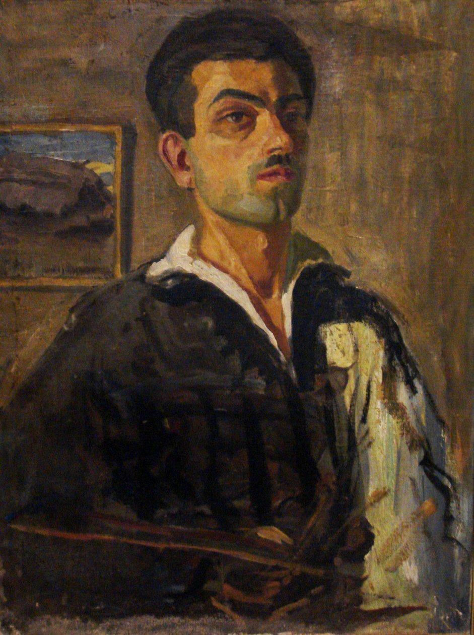 Selbstporträt von Mikheil Bilanishvili von Mikheil Bilanishvili