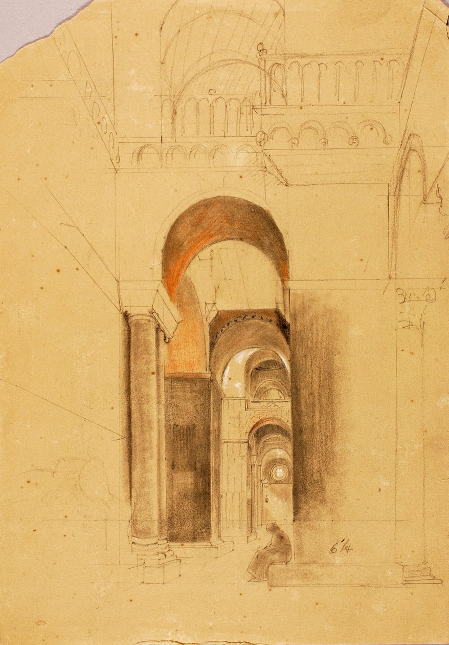 Moschee Innenraum von Miner Kilbourne Kellogg