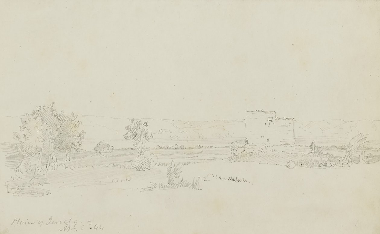 Ebene von Jericho, Jerusalem von Miner Kilbourne Kellogg