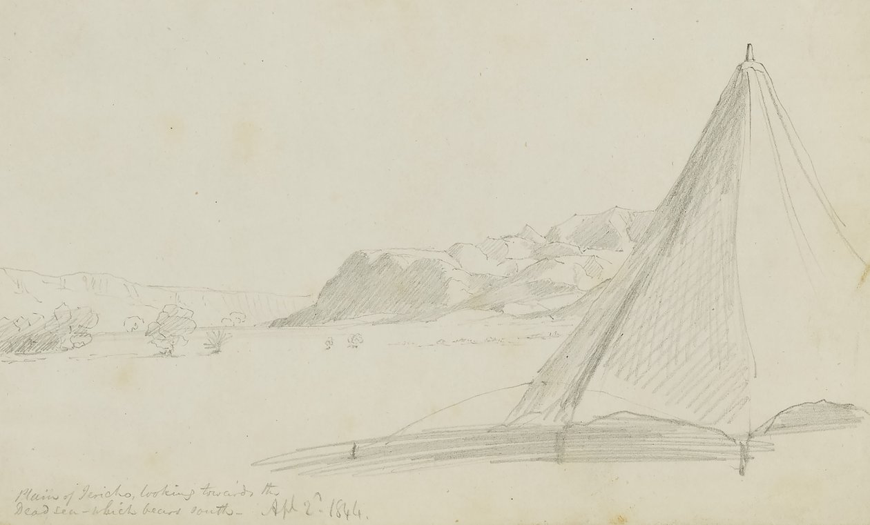 Ebene von Jericho, Jerusalem von Miner Kilbourne Kellogg