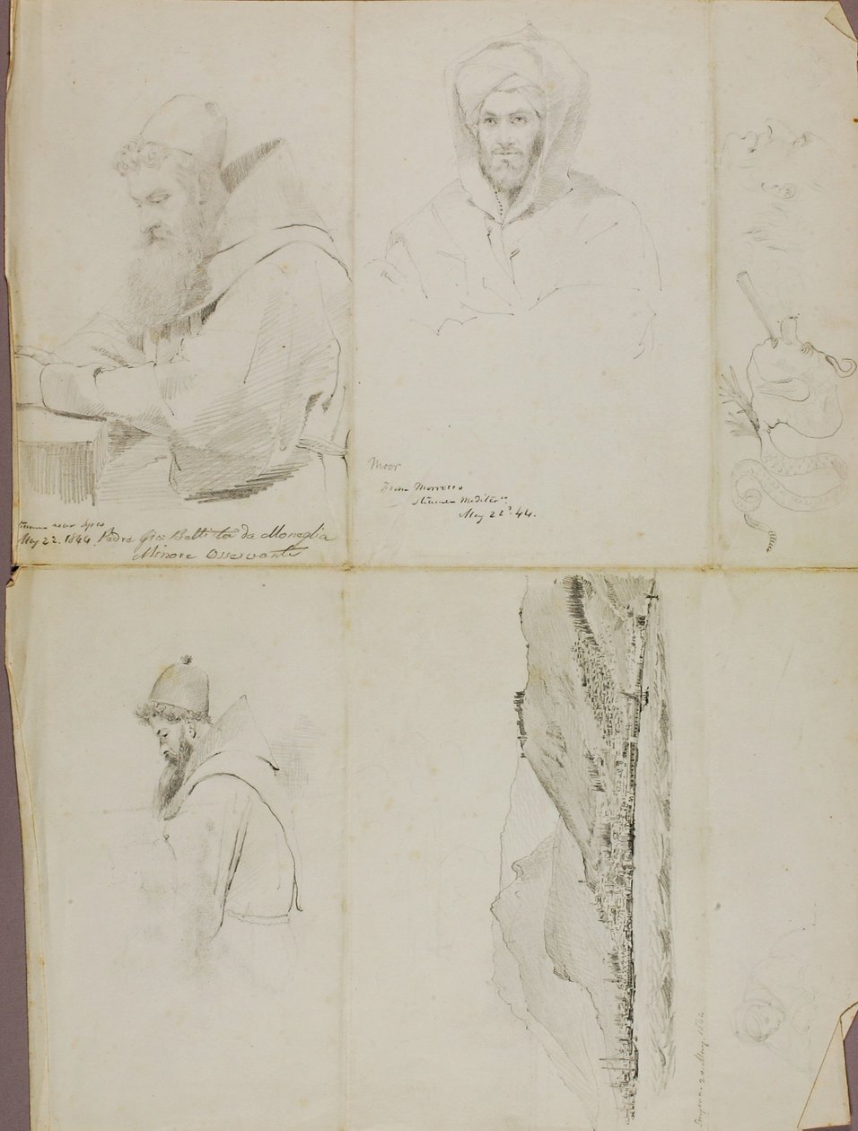 Studien - Landschaft und Porträt von Miner Kilbourne Kellogg