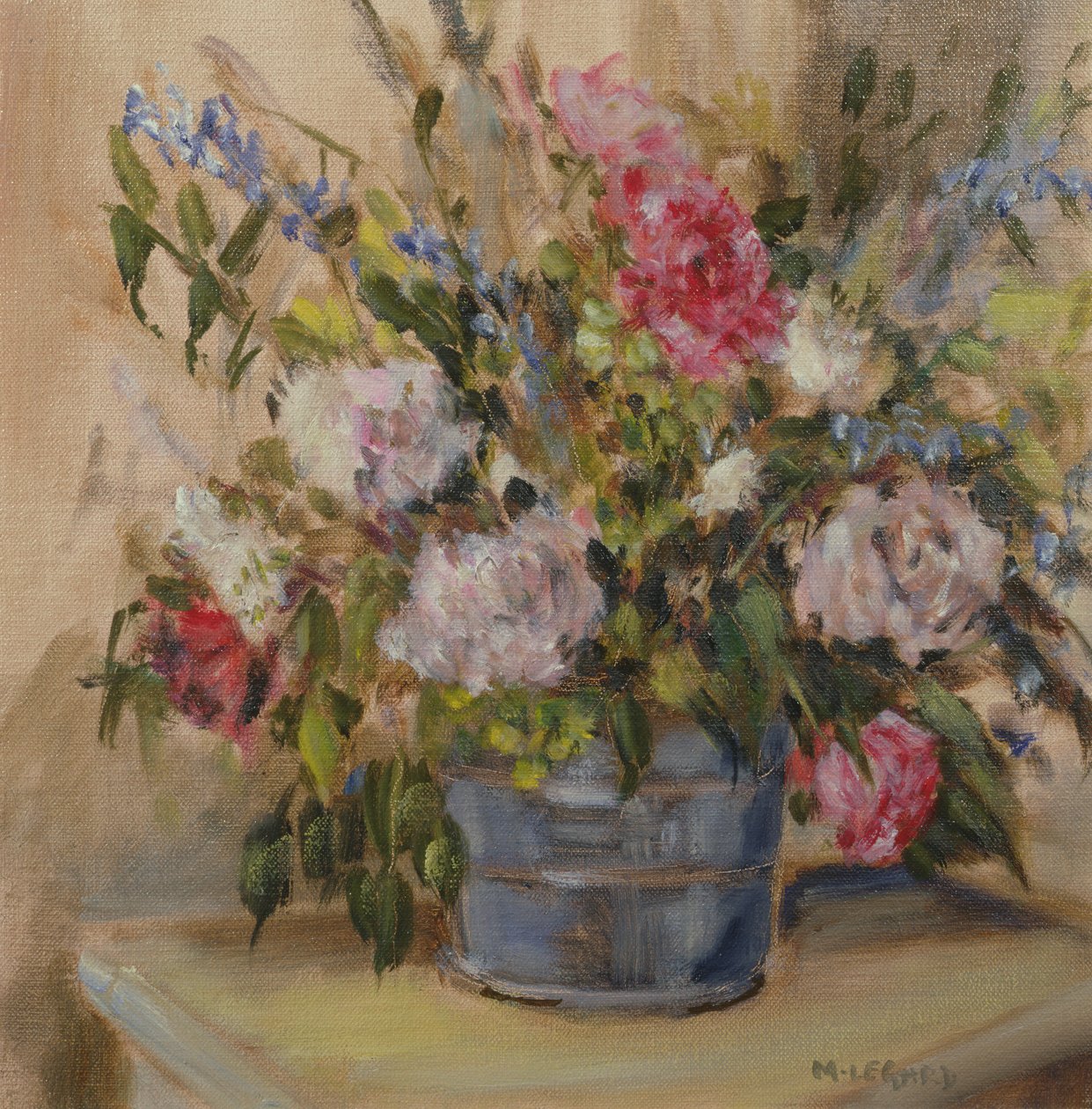 Blumen in einem Eimer von Miranda Legard