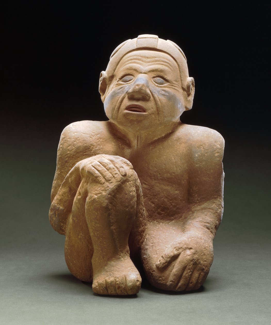 Sitzende männliche Figur, 1300-1500 von Mississippian culture